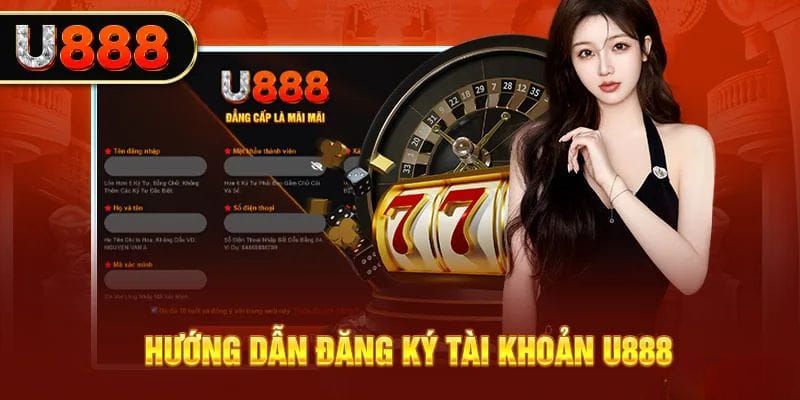 Các bước thực hiện tạo tài khoản U888